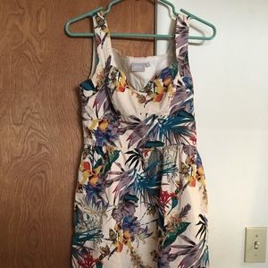 eShakti dress, size small 6, floral print